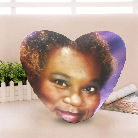 Double Sided heart pillow